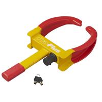 Proplus Wielklem/parkeerklem - universeel - voor auto/caravan/aanhanger - Anti diefstal accessoires