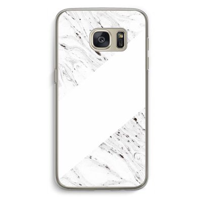 Biggest stripe: Samsung Galaxy S7 Transparant Hoesje