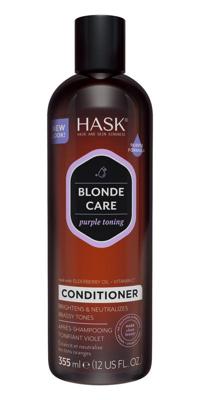 Hask blonde care purple toning cond