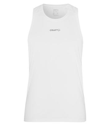 Craft ADV Essence hardloop singlet 2 wit heren M Craft ADV Essence hardloop singlet 2 wit heren M