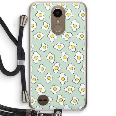 Spiegeleitjes: LG K10 (2017) Transparant Hoesje met koord
