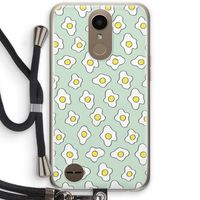 Spiegeleitjes: LG K10 (2017) Transparant Hoesje met koord