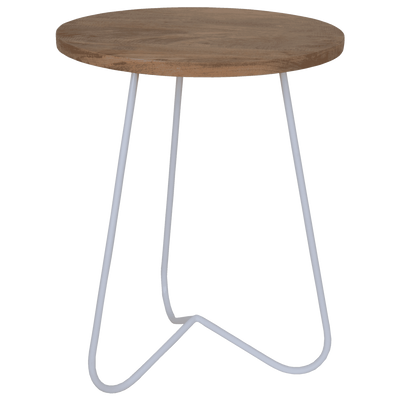 Krukje Ferro 29163 wit + mangohout Krukje Ferro 29163 wit + mangohout