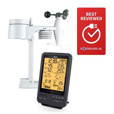 Alecto WS-4700 Professioneel weerstation met draadloze sensor zwart - WS-4700