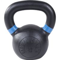 Gorilla Sports Kettlebell - 16 kg - Gietijzer - Olympisch - Zwart - thumbnail