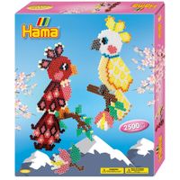 Hama Strijkkralen Papegaaien 2500 Stuks Multicolor Hama Strijkkralen Papegaaien 2500 Stuks Multicolor