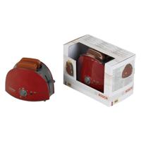 Theo Klein Bosch Broodrooster met 2 Sneetjes Brood Rood/Zilver Theo Klein Bosch Broodrooster met 2 Sneetjes Brood Rood/Zilver