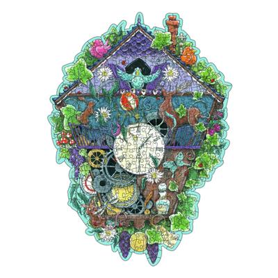 Ravensburger Houten legpuzzel cuckoo clock, 300st.