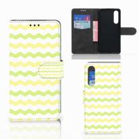 Huawei P30 | Telefoon Hoesje | Waves Yellow