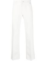 Courrèges pantalon de costume bootcut en serge - Blanc