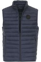 Redmond Regular Fit Outdoor vest blauw, Effen - thumbnail