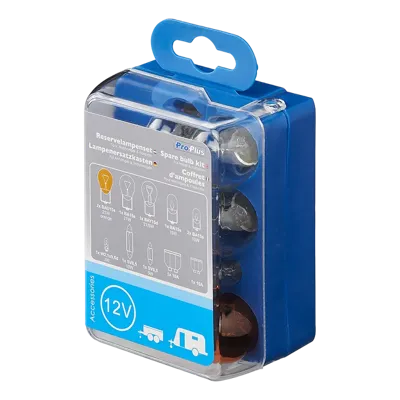 Pro Plus RESERVELAMPENSET VOOR AANHANGER & CARAVAN 12-DELIG