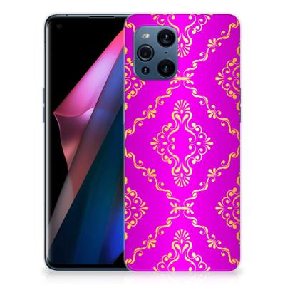 Siliconen Hoesje OPPO Find X3 | X3 Pro Barok Roze