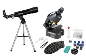 National Geographic Teleskop + Mikroskop Refractor-telescoop Azimutaal Achromatisch Vergroting 18 tot 60 x