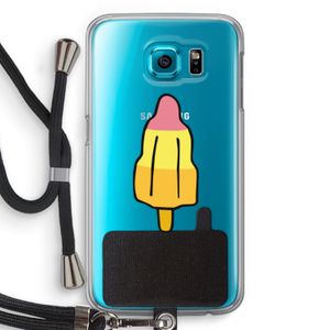 Raketijsje: Samsung Galaxy S6 Transparant Hoesje met koord