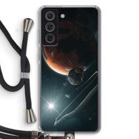 Mars Renaissance: Samsung Galaxy S21 FE Transparant Hoesje met koord