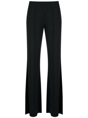 Lygia & Nanny pantalon évasé plissé - Noir