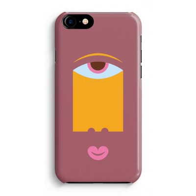Mono V: iPhone 8 Volledig Geprint Hoesje