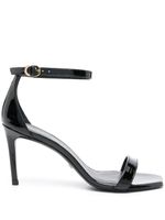 Stuart Weitzman sandales NuNakedCurve 85 mm en cuir - Noir - thumbnail