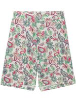 Jacquemus short Le Short Pingo à motif cachemire - Blanc