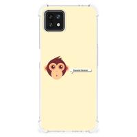 OPPO A53 5G | A73 5G Stevig | Bumper Hoesje | Monkey