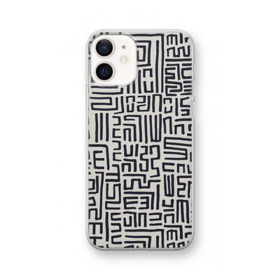 Moroccan Print: iPhone 12 Transparant Hoesje