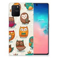 Samsung Galaxy S10 Lite | TPU Hoesje | Vrolijke Uilen