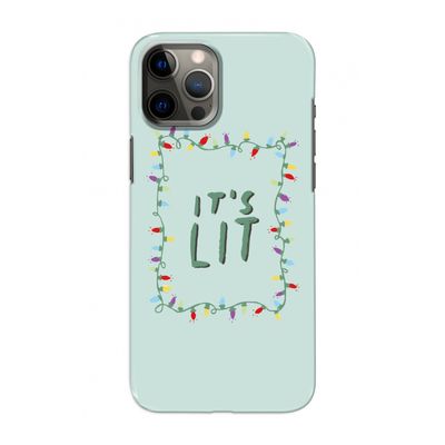 It's Lit: Volledig geprint iPhone 12 Hoesje