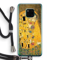 Der Kuss: Huawei Mate 20 Pro Transparant Hoesje met koord