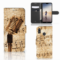 Huawei P20 Lite | Telefoonhoesje met foto | Bladmuziek