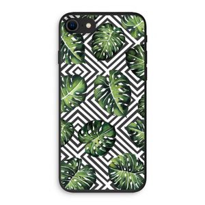 Geometrische jungle: iPhone 7 Biologisch afbreekbaar hoesje