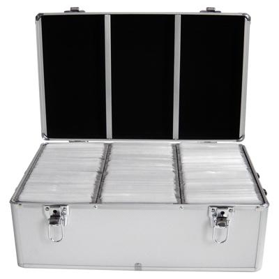MediaRange BOX77 CD-doosje Opbergdoos 500 schijven Zilver