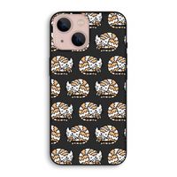 Slapende poes: iPhone 13 mini Biologisch afbreekbaar hoesje