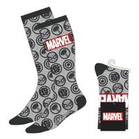 Marvel Socks Avengers Faces Grey 38-45 - thumbnail