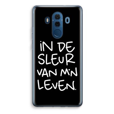 De Sleur: Huawei Mate 10 Pro Transparant Hoesje