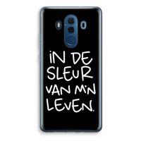 De Sleur: Huawei Mate 10 Pro Transparant Hoesje
