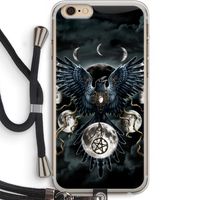 Sinister Wings: iPhone 6 PLUS / 6S PLUS Transparant Hoesje met koord