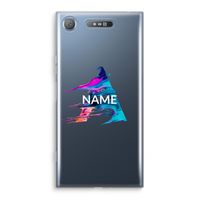 Abstract Spectrum: Sony Xperia XZ1 Transparant Hoesje - thumbnail