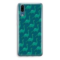 Diplodocus: Huawei P20 Transparant Hoesje