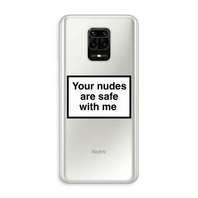 Safe with me: Xiaomi Redmi Note 10 Lite Transparant Hoesje