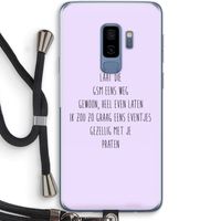 GSM: Samsung Galaxy S9 Plus Transparant Hoesje met koord
