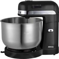 JOCCA Keukenmachine - 3,5 L RVS Kom - 5 Snelheden - Zwart en Grijs