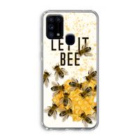 Let it bee: Samsung Galaxy M31 Transparant Hoesje
