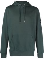 Calvin Klein Jeans hoodie à patch logo - Vert - thumbnail