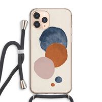 Geo #4: iPhone 11 Pro Max Transparant Hoesje met koord