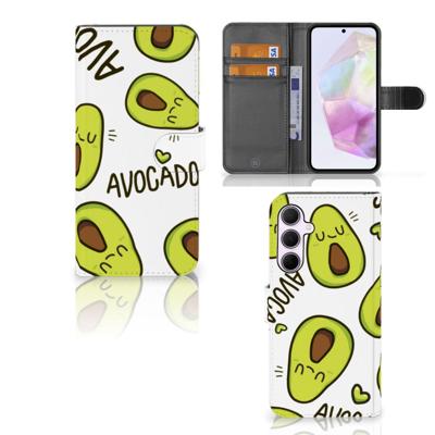 Samsung Galaxy A35 Leuk Hoesje Avocado Singing Samsung Galaxy A35 Leuk Hoesje Avocado Singing