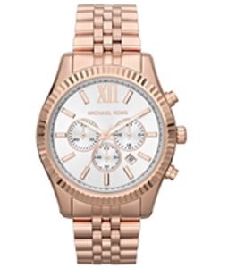 Horlogeband Michael Kors MK8313 Staal Rosé 22mm