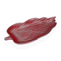 Tafeldecoratie Versa Rood Hout MDF Laken 18,5 x 3 x 39,5 cm