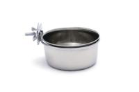 Beeztees Beeztees Coopcup Inox+Schroef Hondenvoerbak 0,3L 9cm