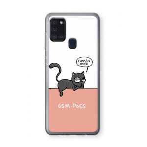 GSM poes: Samsung Galaxy A21s Transparant Hoesje